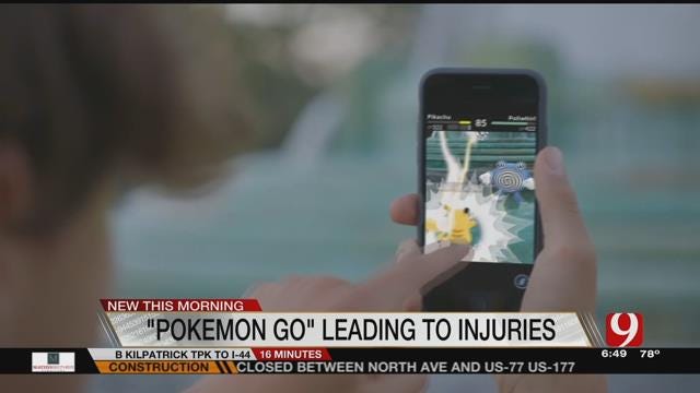 Real-Life Injuries Reported Amid 'Pokemon Go' Craze