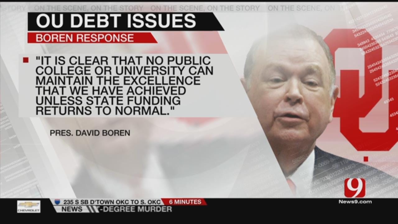 David Boren Responds To OU's $1 Billion Debt