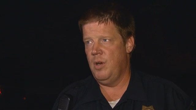 WEB EXTRA: Tulsa Police Officer Matthew Harker Talks About Van Hitting Home