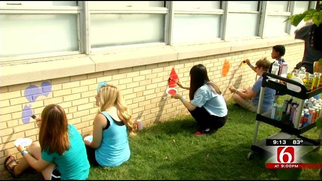 'Day Of Caring' Helps Casica Students Give Back To McKinley Elementary