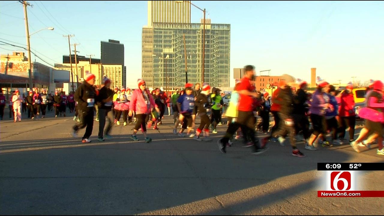 Sweetheart Run Held In Downtown Tulsa