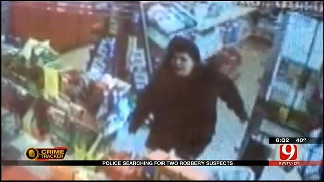 OKC Police Release Video Of Robbers Attacking Clerk