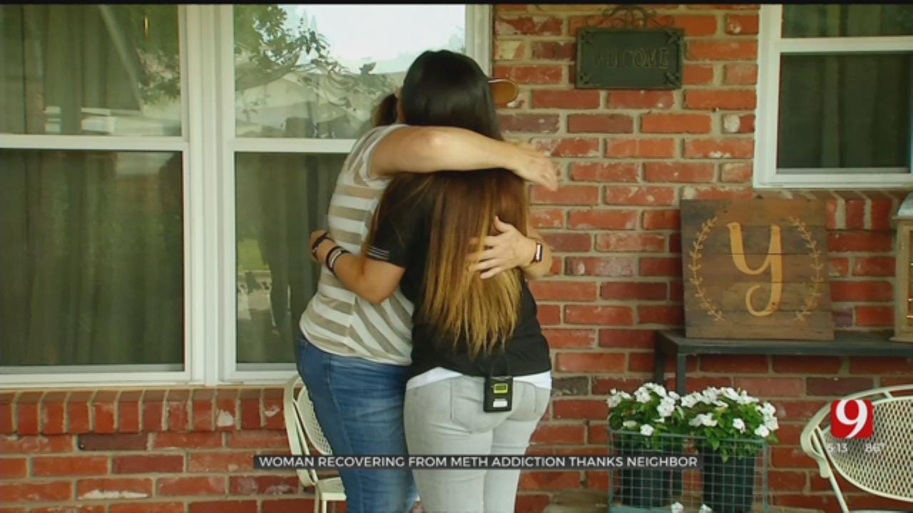 OKC Mother Recovering From Addiction Thanks Stranger Who Took In Her Children