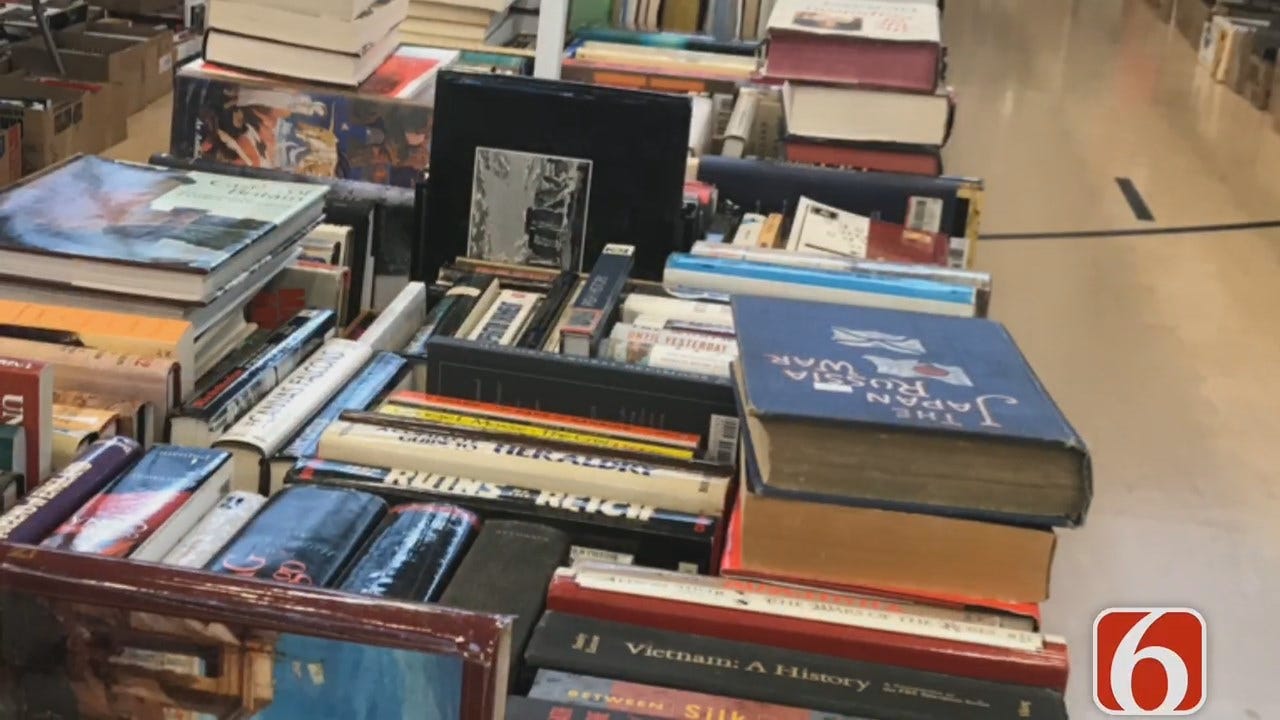 Julia Benbrook: Holland Hall Holding State's Largest Used Book Fair Saturday