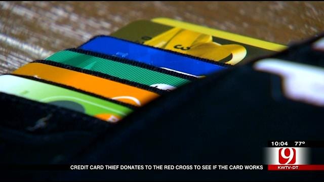 Credit Card Thief Donates To Red Cross To See If The Card Works
