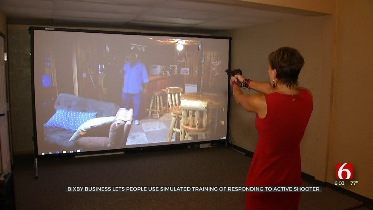 Bixby Business Offers "Shoot Or Don't Shoot" Self-Defense Training