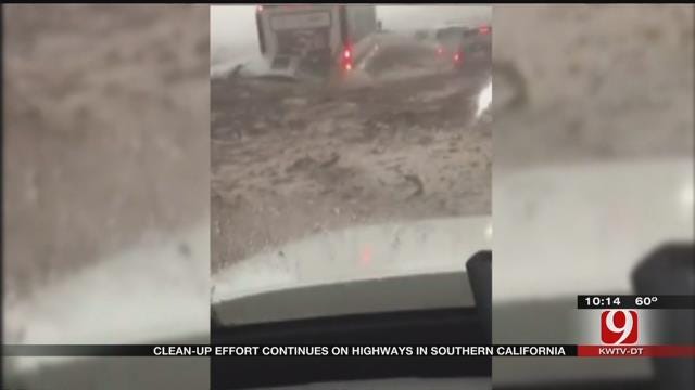 Clean Up Efforts Continue After Mudslide In Southern California