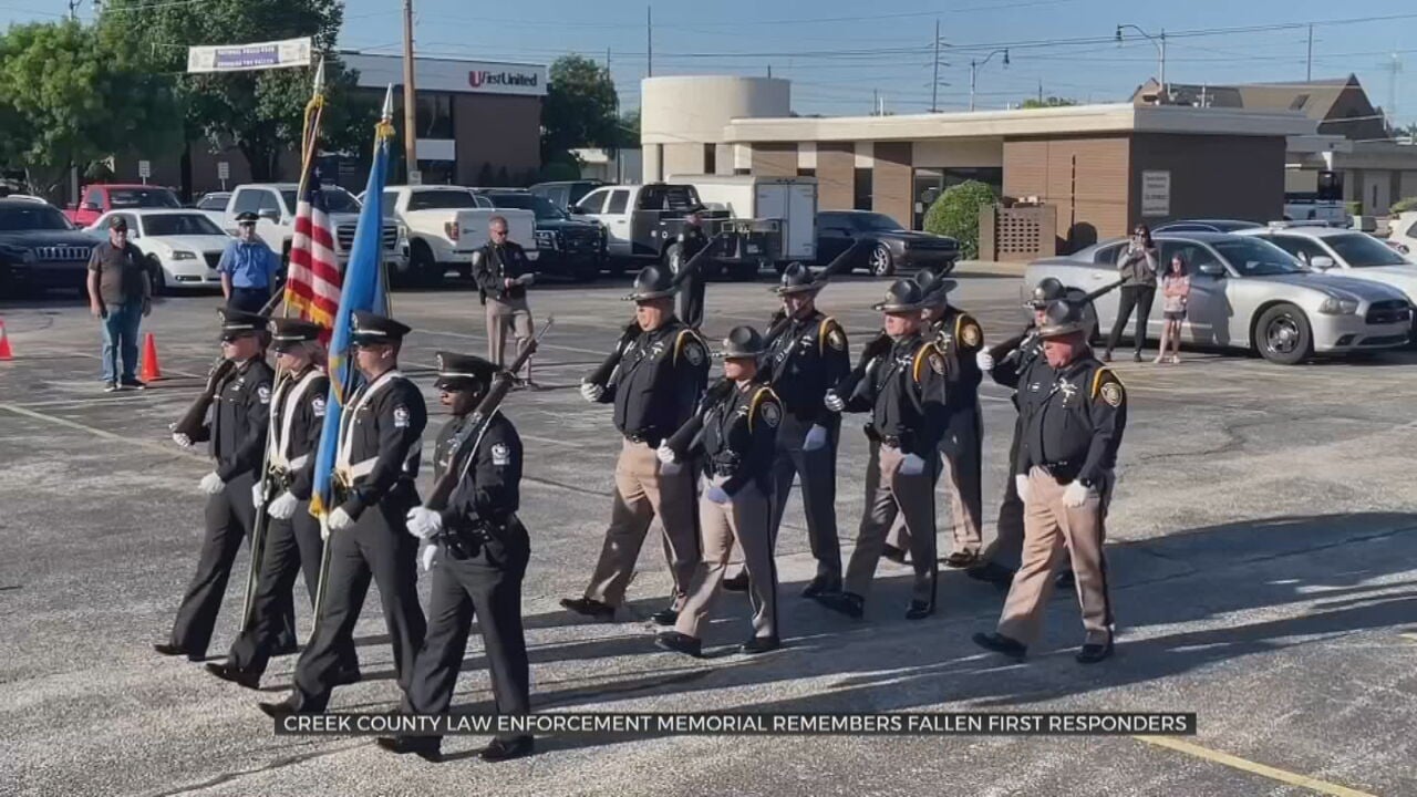 Creek County Law Enforcement Memorial Honors Fallen Officers 