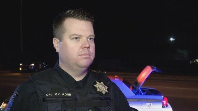 WEB EXTRA: Tulsa Police Cpl. Matt Rose Talks About Chase, Arrest
