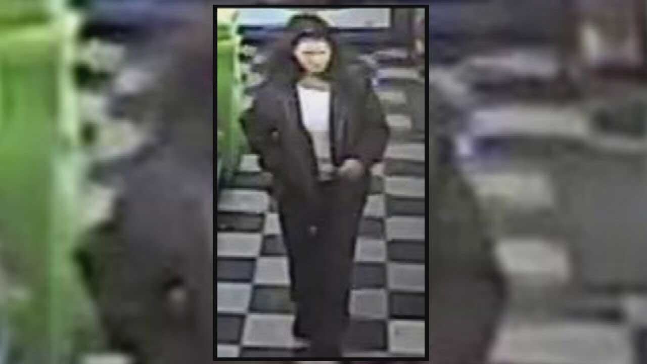 WATCH: Surveillance Photos Capture Woman Using OKC Home Invasion Victim's Bank Card