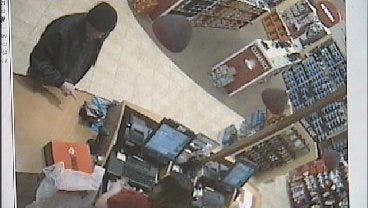 WEB EXTRA: Surveillance Video From A Tulsa Store Showing Serial Robber
