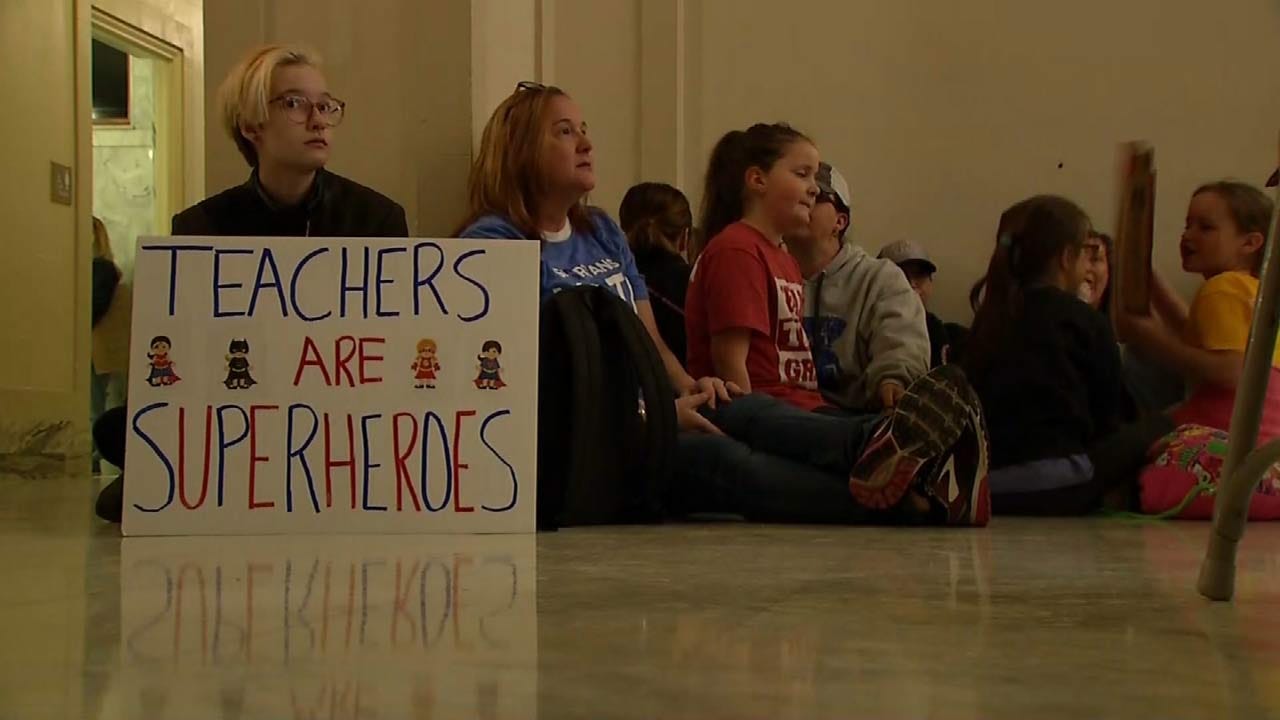 Used To Lawmakers' Broken Promises, OK Teachers Not Giving Up