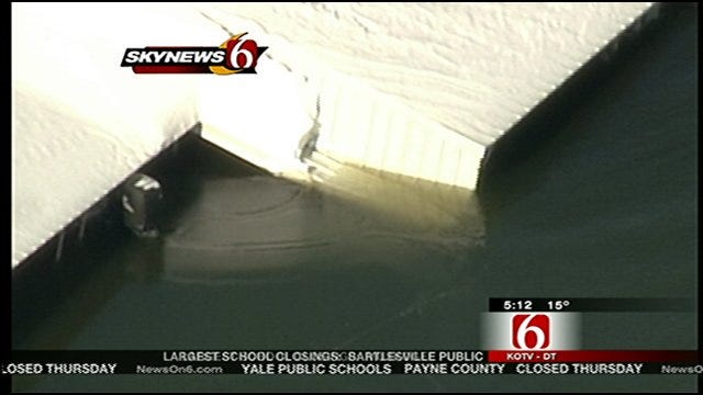 Blizzard Damages Area Buildings, Boat Docks