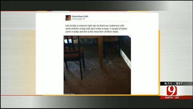 Hot Topic: Cafe Owner Uses Facebook To Shame Parents