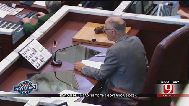 New DUI Bill Heading To Governor Fallin's Desk