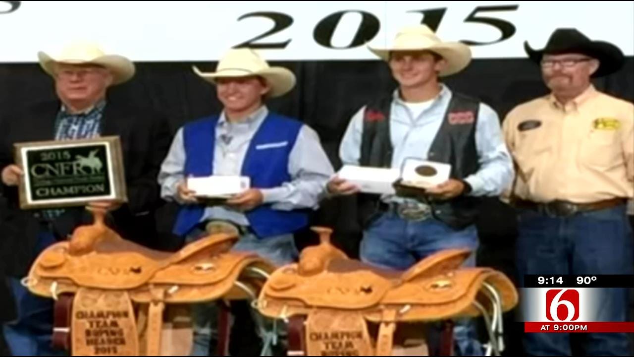 Oklahoma Cowboys Bring Home College Team Roping Title