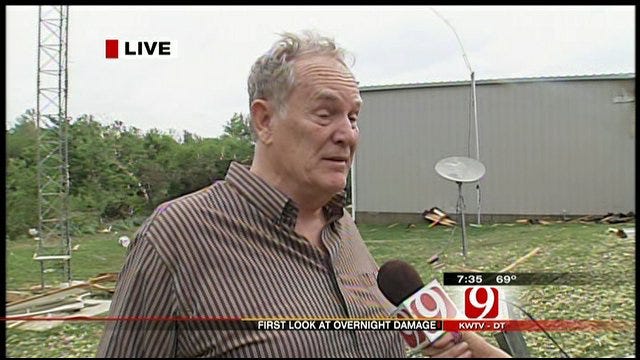 News 9 Speaks To Owner Of House Damaged By Storms