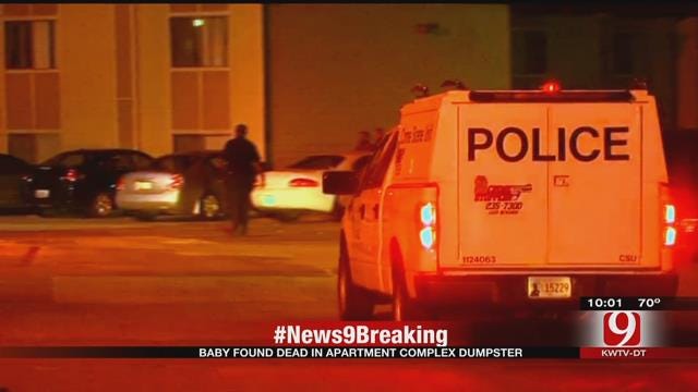 Baby's Body Found Inside Dumpster At OKC Apartment Complex