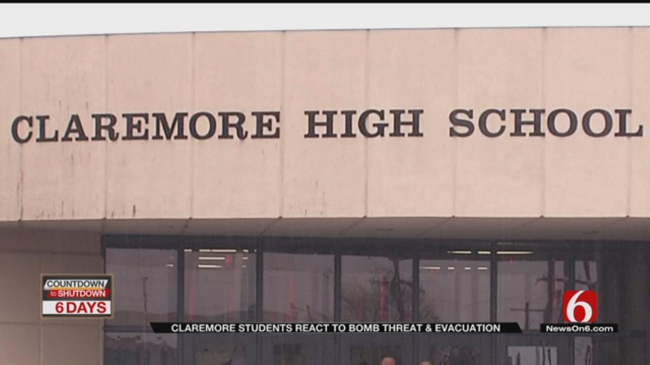 Students, Parents React To Bomb Threat At Claremore Schools