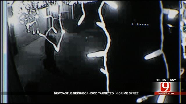 Newcastle Neighborhood Targeted In Crime Spree