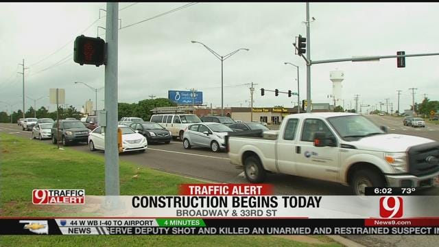 Construction To Begin At Busy Edmond Intersection