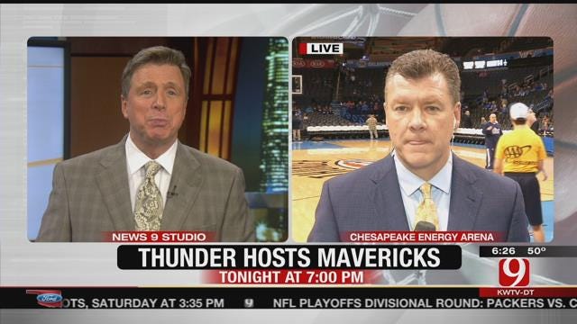 Thunder Report: Mavs In OKC