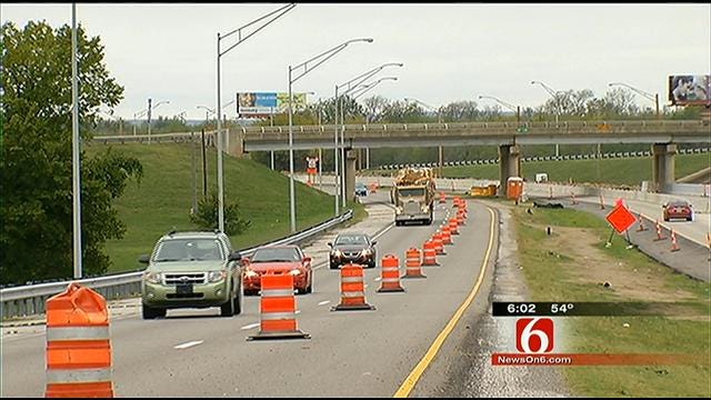 Big Changes Starting Monday For Tulsa Drivers On Eastbound I-244