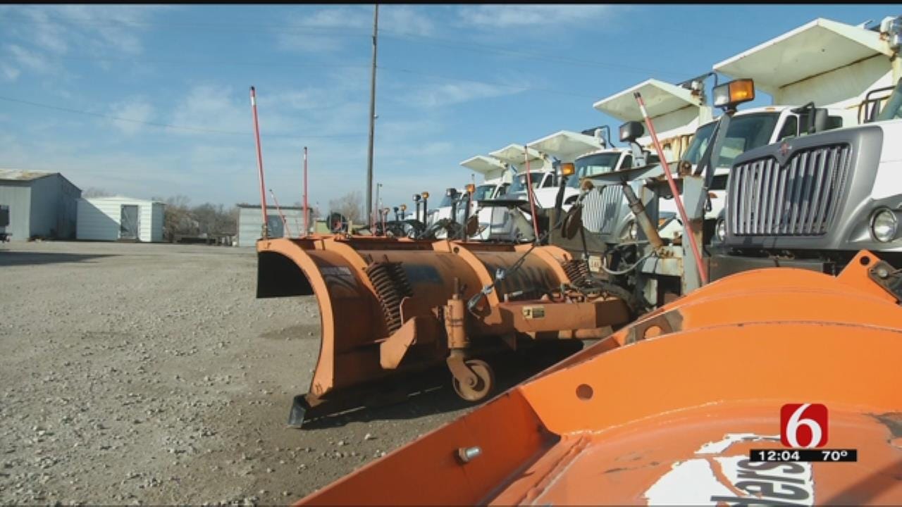 Tulsa's Salt Trucks Ready For Anticipated Ice Storm Event