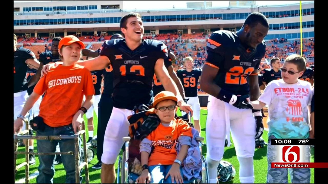 Teen With Brain Tumor Gets Star Treatment At OSU Football Game