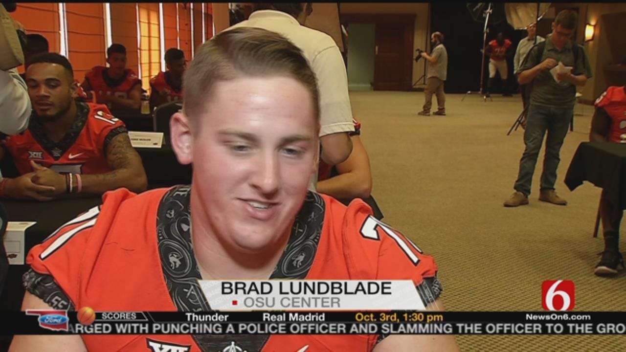 OSU Football: Brad Lundblade Talks Offensive Line