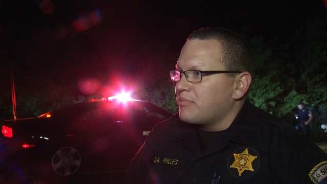 WEB EXTRA: Rogers County Sheriff's Deputy Scott Phillips Talks About Robbery, Chase and Arrests