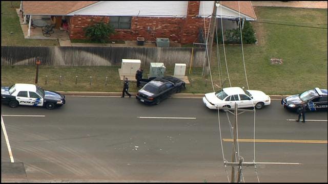 WEB EXTRA: SkyNews 9 Flies Over Police Chase In SE OKC
