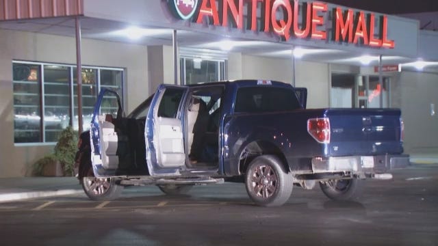 WEB EXTRA: Video From Scene Of Recovery Of Stolen Pickup Truck