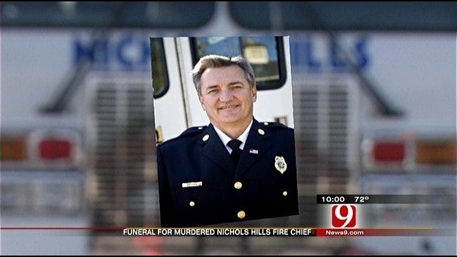 Friends, Family Pay Final Respects To Slain Fire Chief